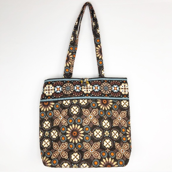 Vera Bradley Handbags - Vera Brandley Brown floral tote